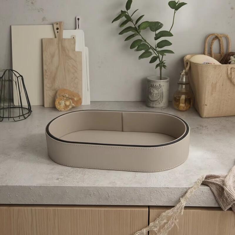 Handton Light Luxury Oval Tissue Holder