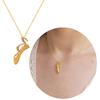 Delicate Ballet Shoe Necklace Charm Necklace Adjustable Chain Necklace Fashionable Neck Jewelry Suitable for Daily Party