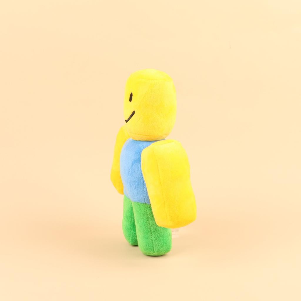 Noob Plush Yellow Smiling Face Robot Noob Experiment Plush Toy Doll