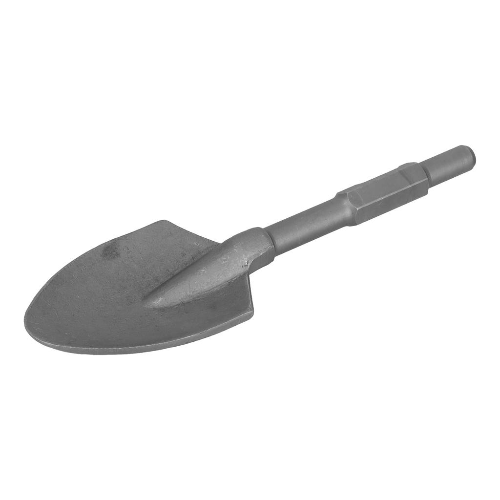 Clay Spade 45CR Steel Scoop Shovel Bit with 1?18in Shank Demolition Hammer Digging Tool