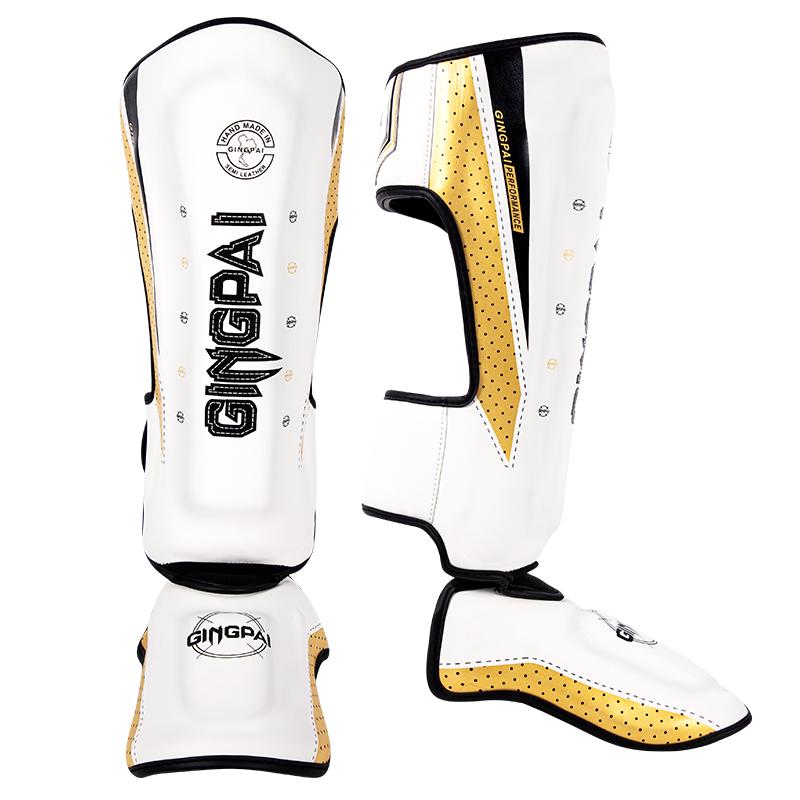 MMA Boksen Scheenbeschermers Enkelondersteuning Volwassenen Mannen Vrouwen Kickboksen Uitrusting Karate Beschermers Sanda Muay Thai Legging Wreefbeschermer