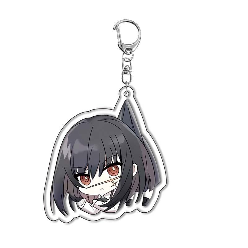 Chainsaw Man Pochita Acrylic Keychain Anime Figure Pendant Accessory Gift for Fans Cosplay Merchandise  Dropshipping 55mm