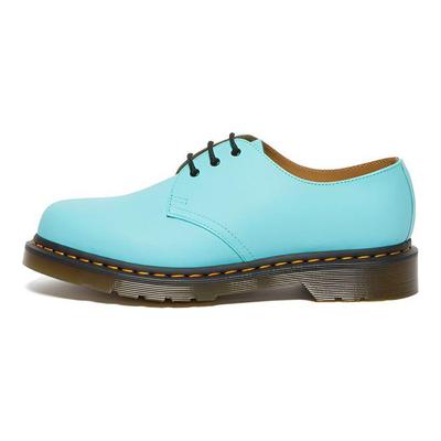 Leather Lace-Up Round-Toe Low-Top Casual Shoes Unisex Casual Shoes Blue Green 27430432