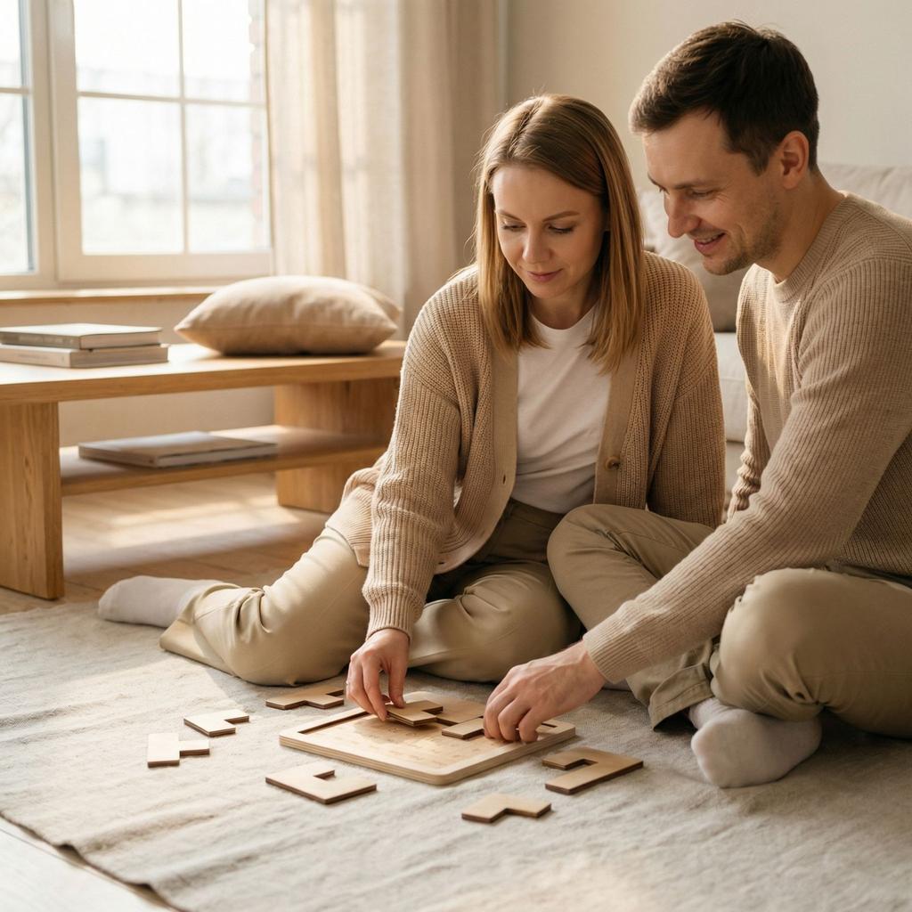 Daily Calendar Puzzle - Wooden Puzzle For Adults - Challenge Yourself With 365+ Dates, An Puzzle.