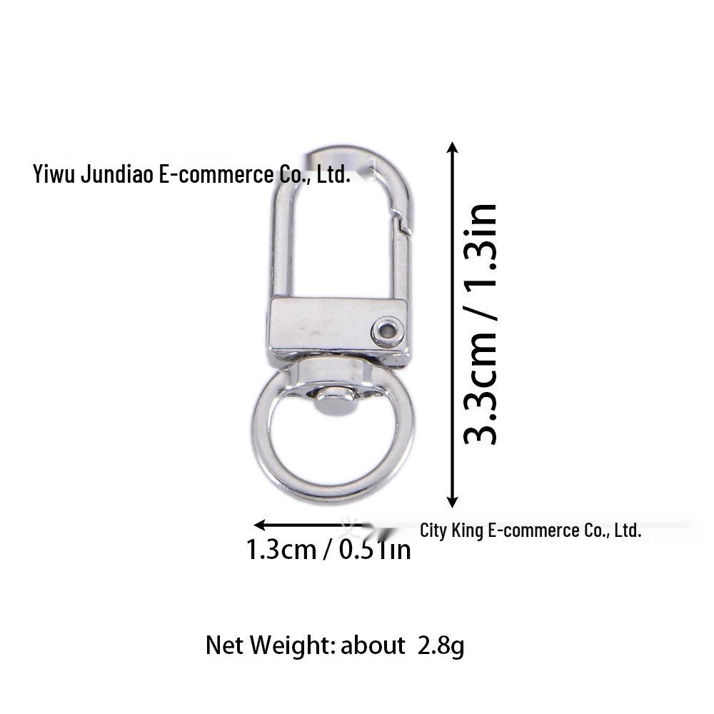 U-Shaped Keychain & Handbag Hook Hardware for Dogs
