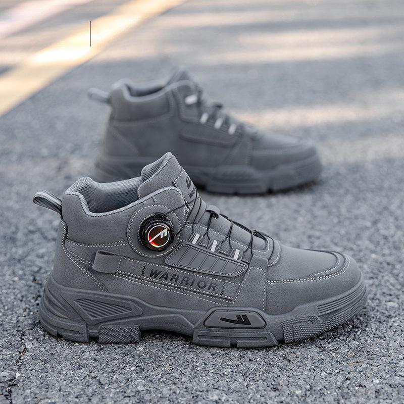 Men's shoes Martin boots summer new high-top outdoor tooling shoes hiking shoes men's sports boots