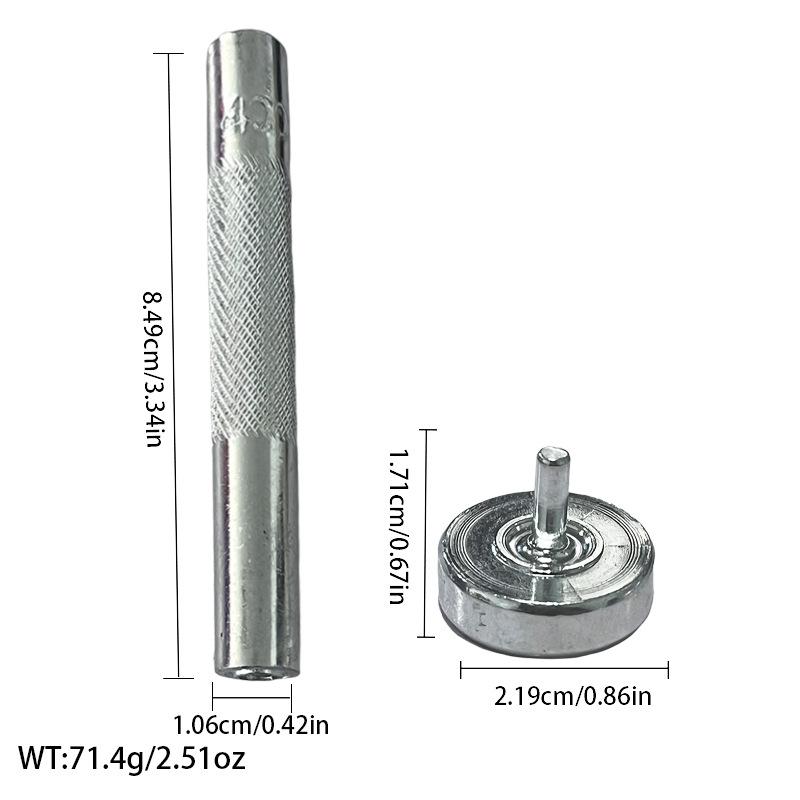 50#/200#/300#/400#/600#/800# Metal Eyelets Grommet Mold Ring Air Hole Rivet Installation Punch Tool Diy Handmade Accessories