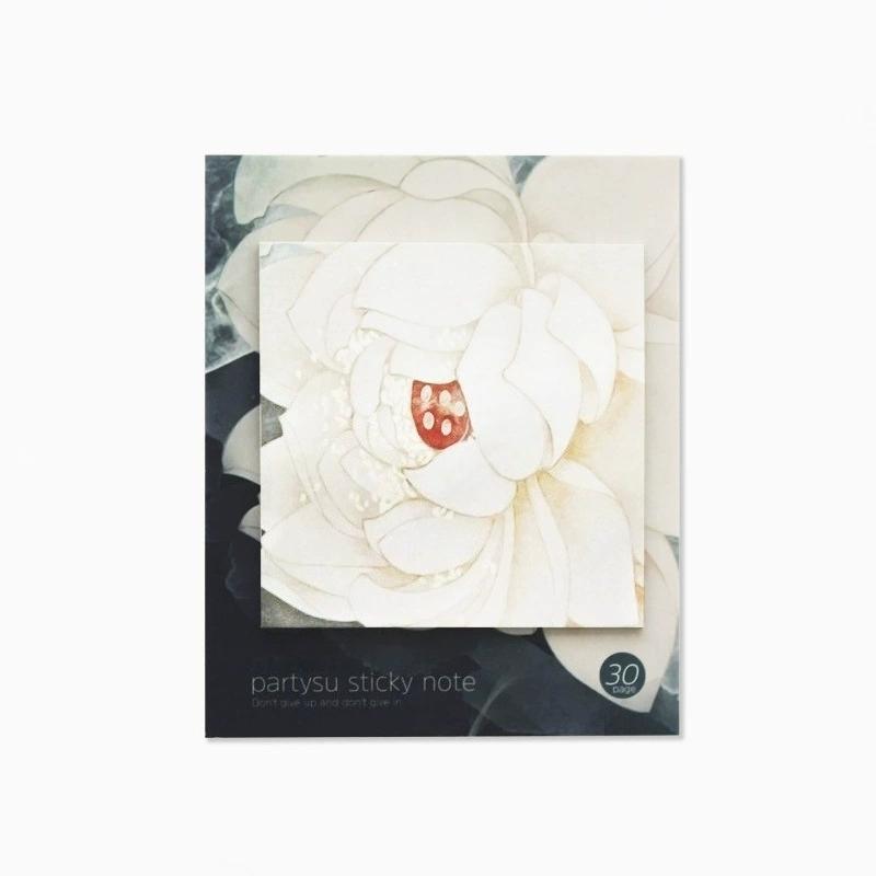 

30 аркушів Естетичні липкі нотатки з природним пейзажем Стікер для списку справ Блокнот Папір для нотаток Липкий блок для записів Портативний блокнот