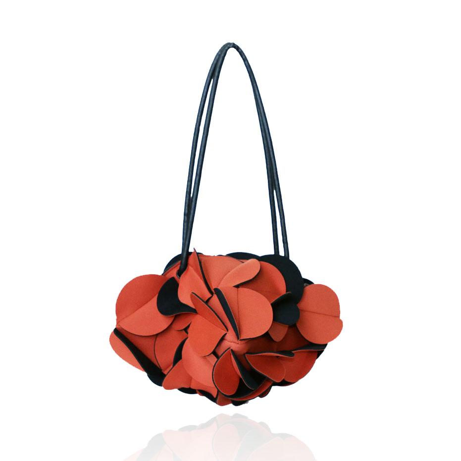 Suin Flower Bag - Orange