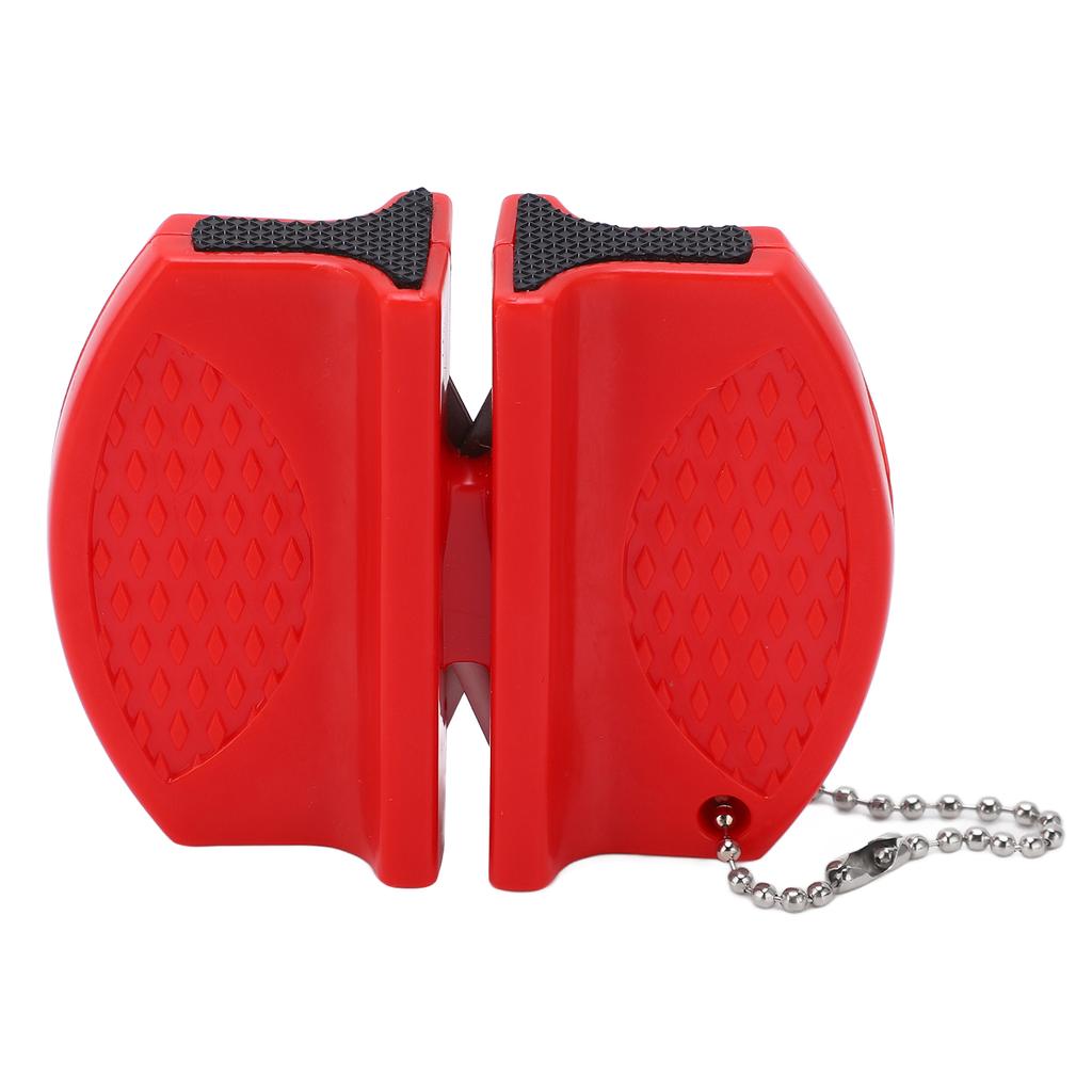 Portable Mini Knife Sharpener Multifunctional Double Sided Pocket Knife Sharpener for Outdoor