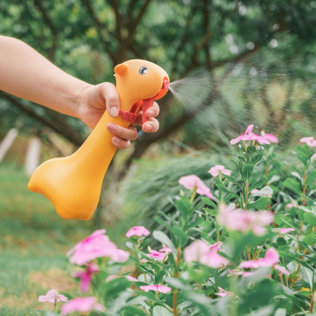 Giraffe-shaped Watering Can, Suitable For Both Indoor And Outdoor Use.