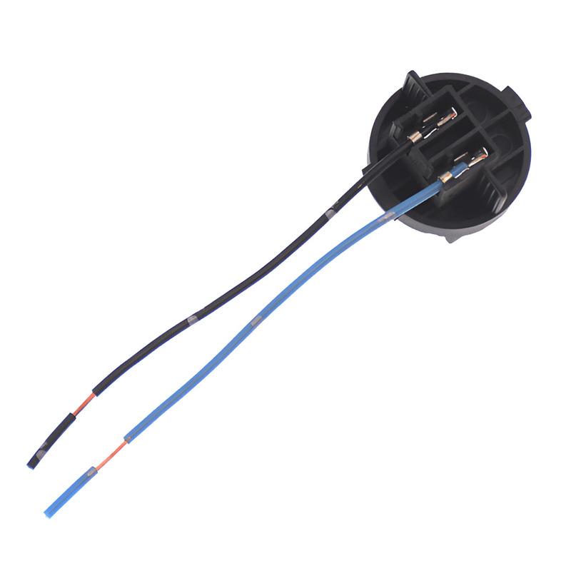 H7 2Pcs Headlight Headlamp Bulb Socket Connector Adapter Harness Cable Wire Wiring Plug Pigtail Fit for Hyundai Kia