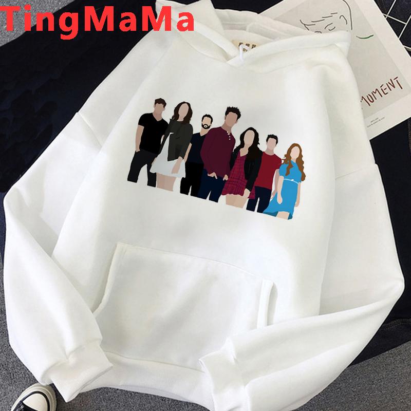 Teen Wolf Hoodie für Männer, Stilinski 24, Lahey McCall, Kawaii Pullover, Mode Sweatshirt, Unisex Streetwear 90er Jahre Hoodies