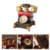Vintage Europäische Telefonrepliken Schreibtischdekorationen Antike Wählscheiben Telefonmodell für Zuhause Büro Bücherregale Ornament