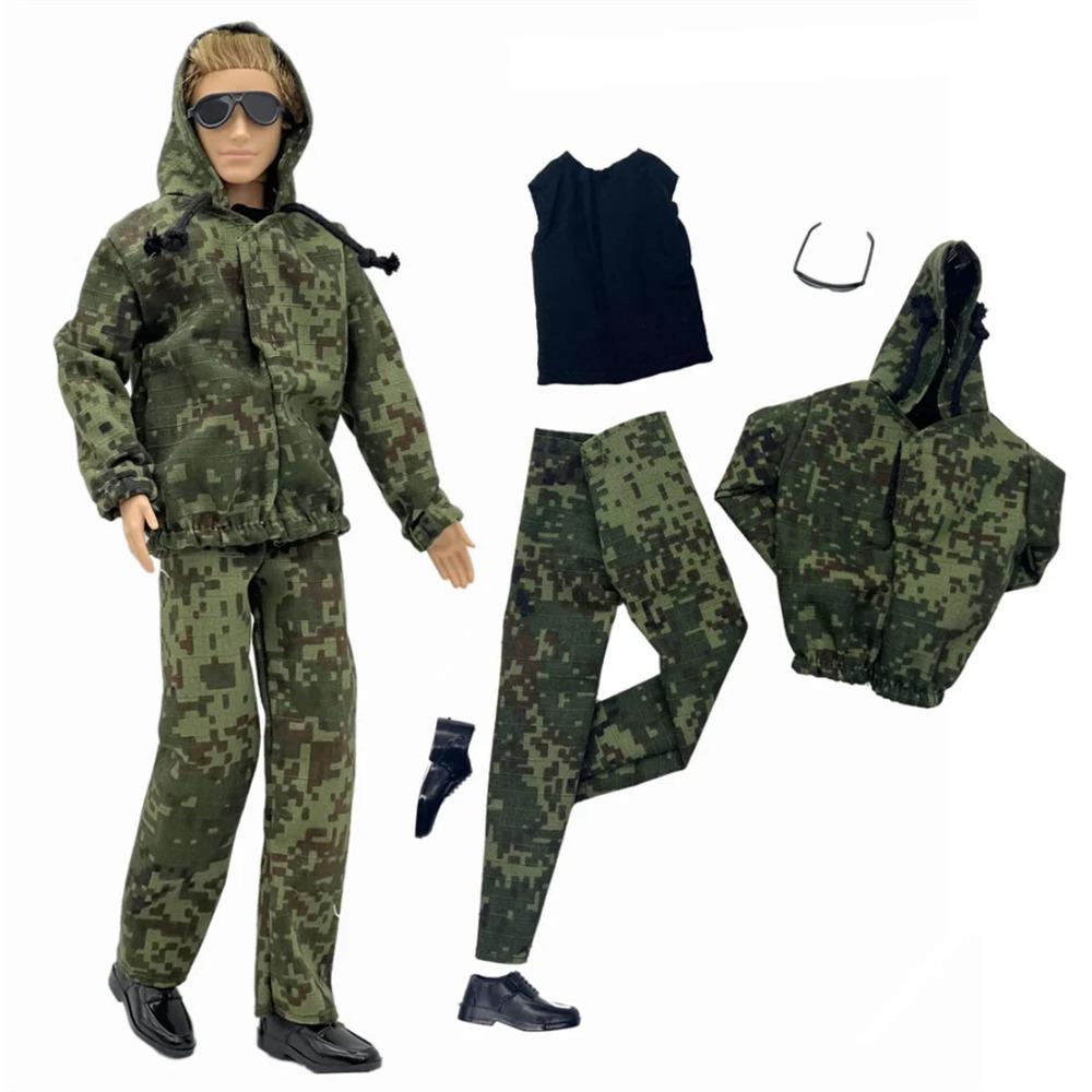 1 Set Ken Doek Handgemaakt Mooie Poppenaccessoires Casual Kleding Pak voor 30cm 12inch Ken Pop Pak Kinderen Cadeau