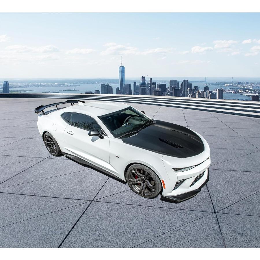 

Боковые юбки, совместимые с Chevy Camaro 2016-2025, кроме комплектации ZL1, стиль ZL1, неокрашенный черный ПП, боковые расширители, пороги для United States