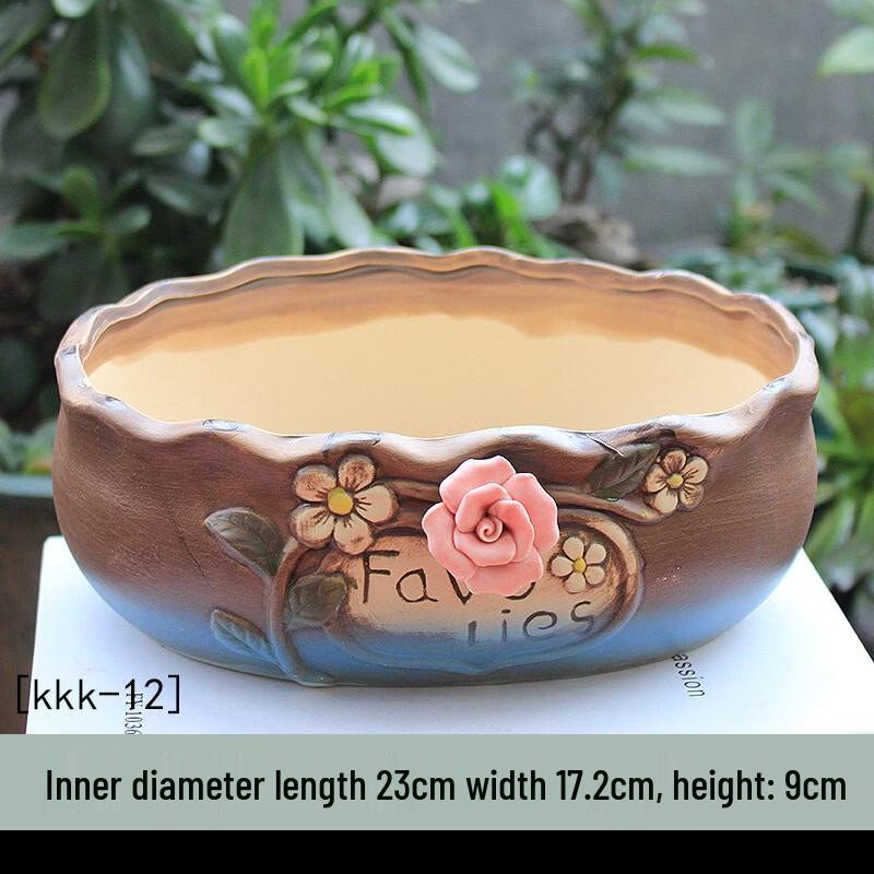 Large Ceramic Succulent Pot