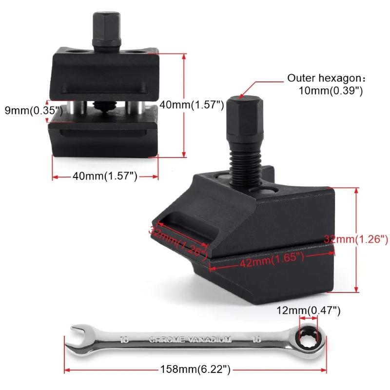 Car Suspension Split Hub Steering Knuckle Spreader Automotive Suspension Strut Separator Hydraulic Shock Absorber Removal Tools
