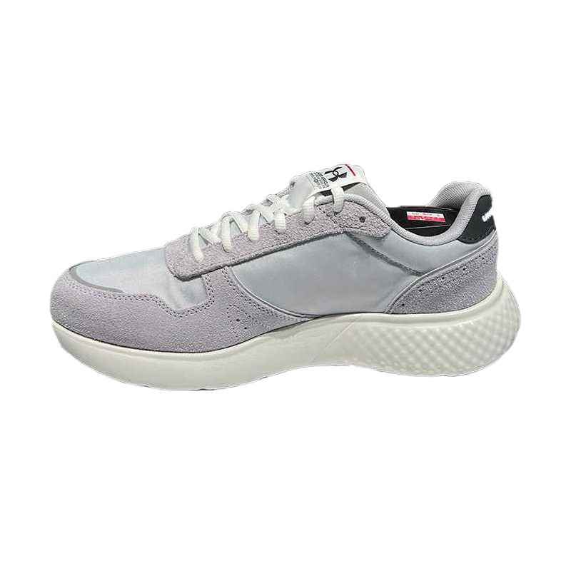 Under Armour Decoy Lux Fashion Comfortable Versatile Low-Top Running Shoes Unisex sneaker Purple Gray 3028611-102