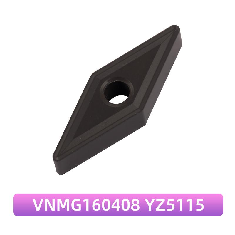 

10PCS VNMG160404/08 YZ5115 Tungsten Carbide Inserts for Cast Iron Machining Suitable CNC Lathe Turning Tools VNMG Insert Steel
