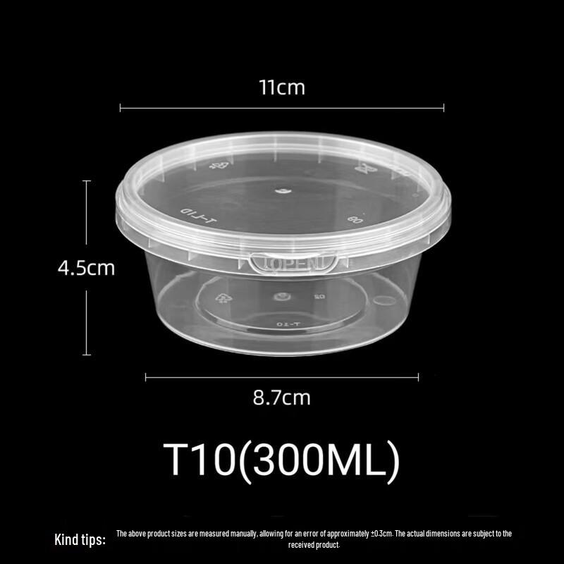 Handun Disposable Leak-Proof Soup Cups with Lids