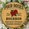 Vintage Kentucky Bourbon Whiskey Metal Tin Sign 8x8, Retro Wall Decor Plaque for Home Bar Garage Man Cave, Rustic Pub Art