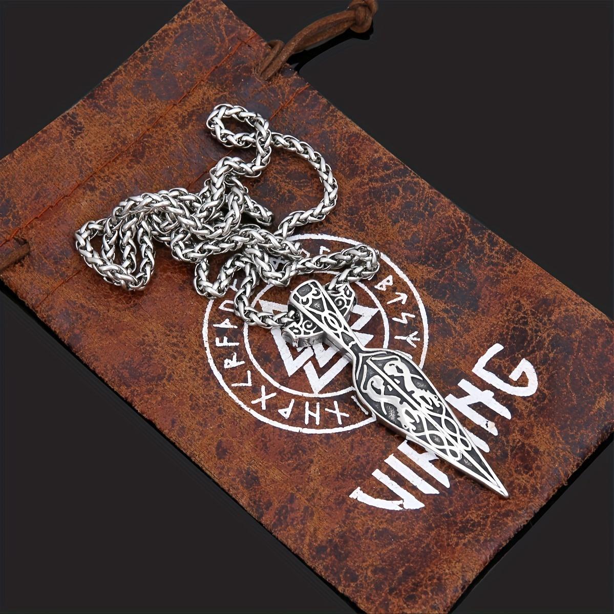 Men s Thor s Hammer Necklace, Norse Mythology Viking Thor s Hammer Celtic Knot Pendant