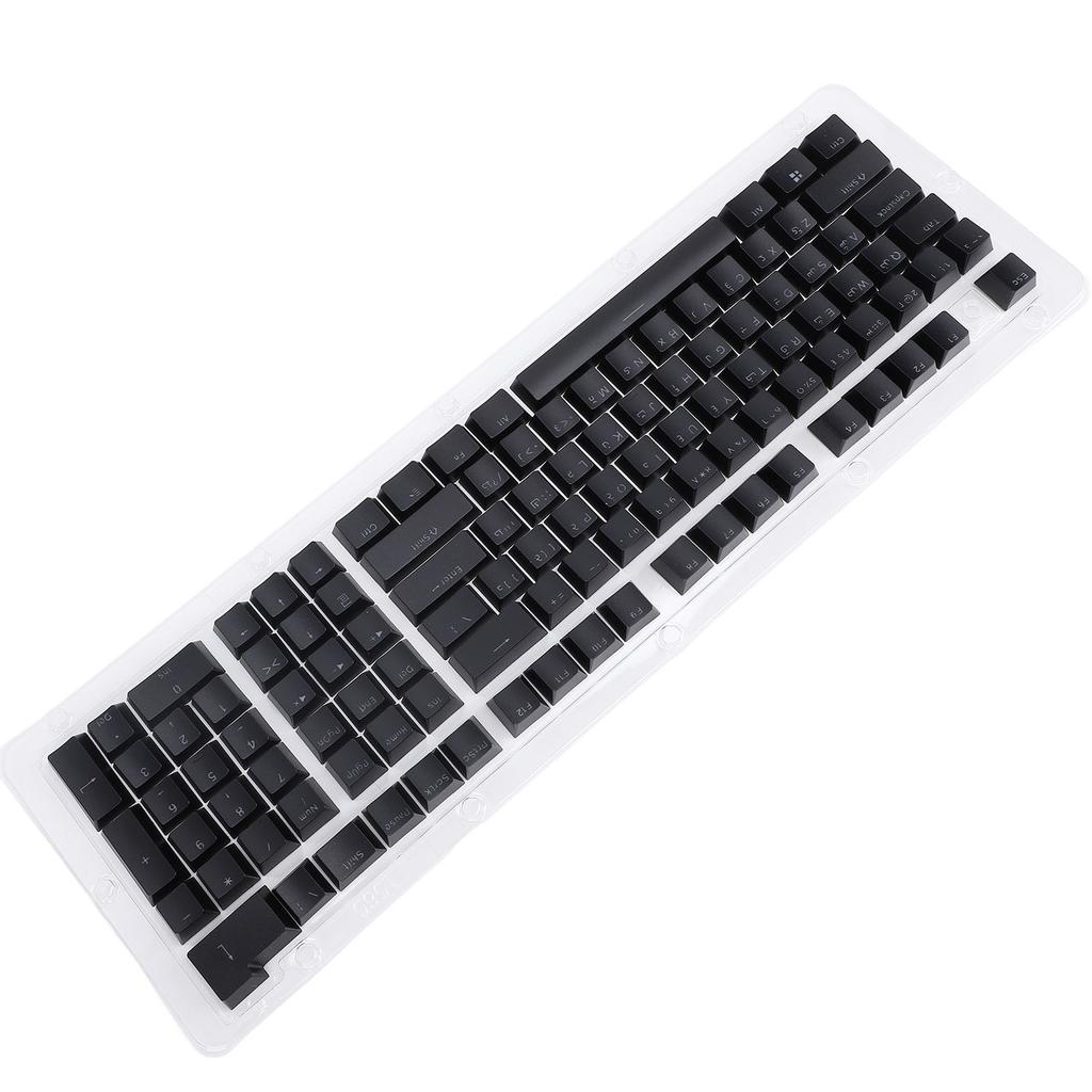 112 Keys Arabic Keyboard Keycaps Minimalist Style Mechanical Keyboard Keycaps for 61 64 68 84 87 96