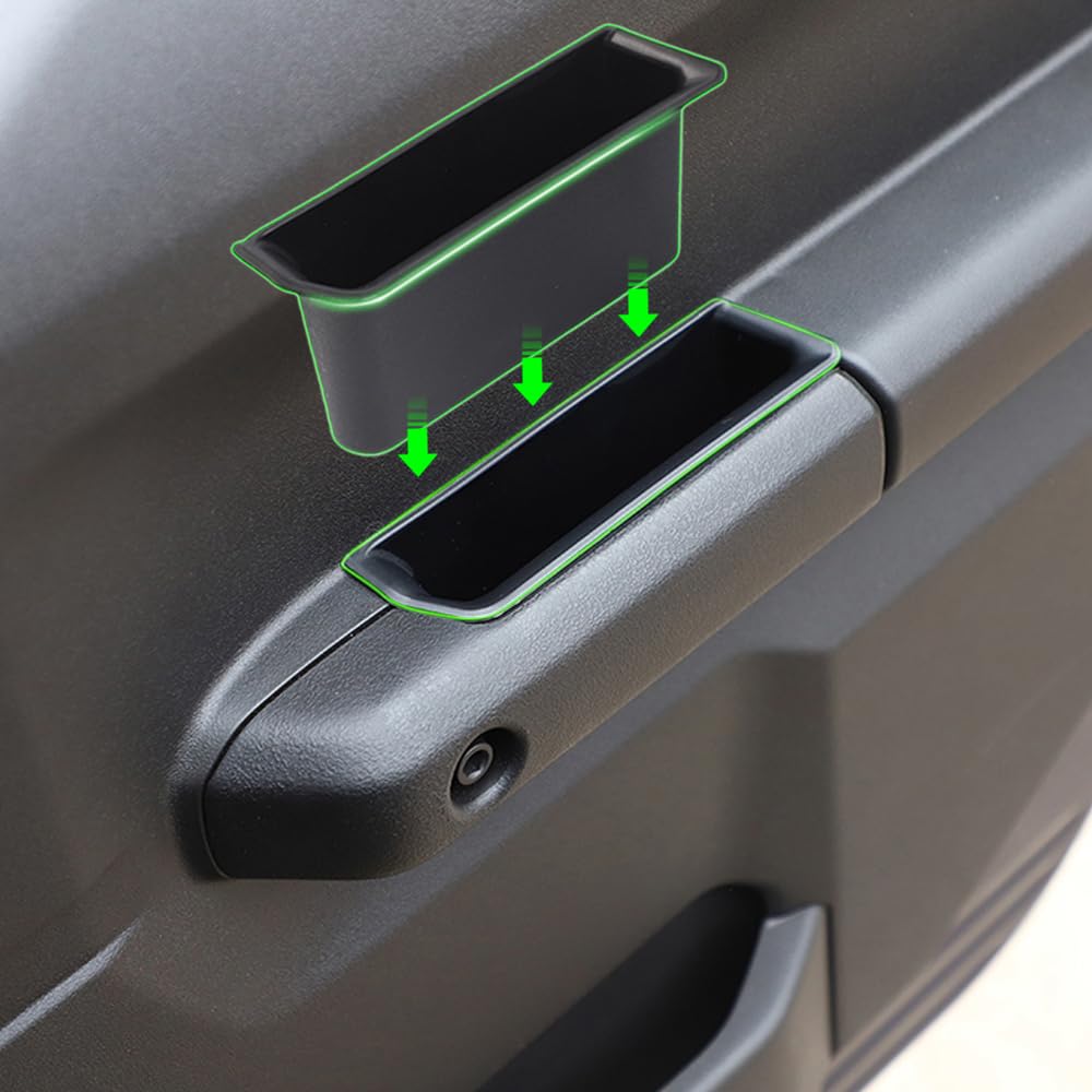 YOCTM Door Handle Pocket for Suzuki Jimny JB64 JB74 2020 2021 2022 2023 2024 Storage Storage Accessory Organizer for Driver and Passenger Seats (2019