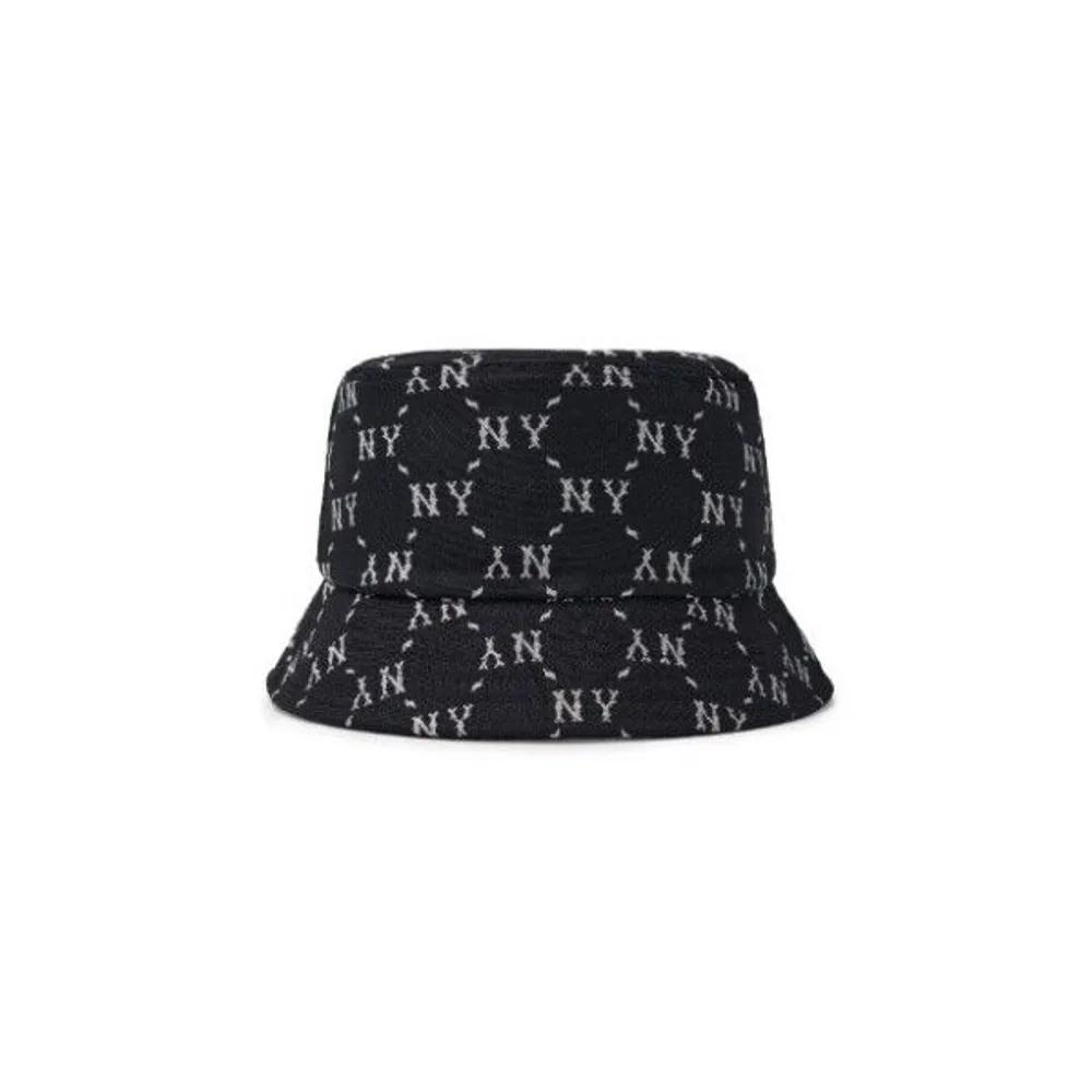 [MLB] Kids  Cap JQT 7AHTMD24N-50BKS Diamond Monogram Jacquard Reversible Bucket Hat New York Yankees 54H