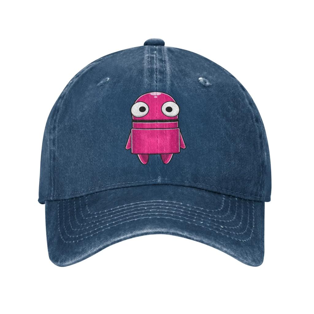 R.E.P.O. Robot Horror Games Anime Figure  Baseball Caps Distressed Washed REPO Game Snapback Cap for Men Women Caps Hat