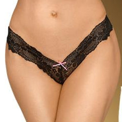 Culotte brésilienne DANGEROUS DARLING Noire - Penthouse - Strings et Culottes