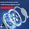 Magnetic Smartphone Stand Support Universal Foldable Mobile Phone Stand Bracket 360 Degree Rotating Lightweight Auto Accessories