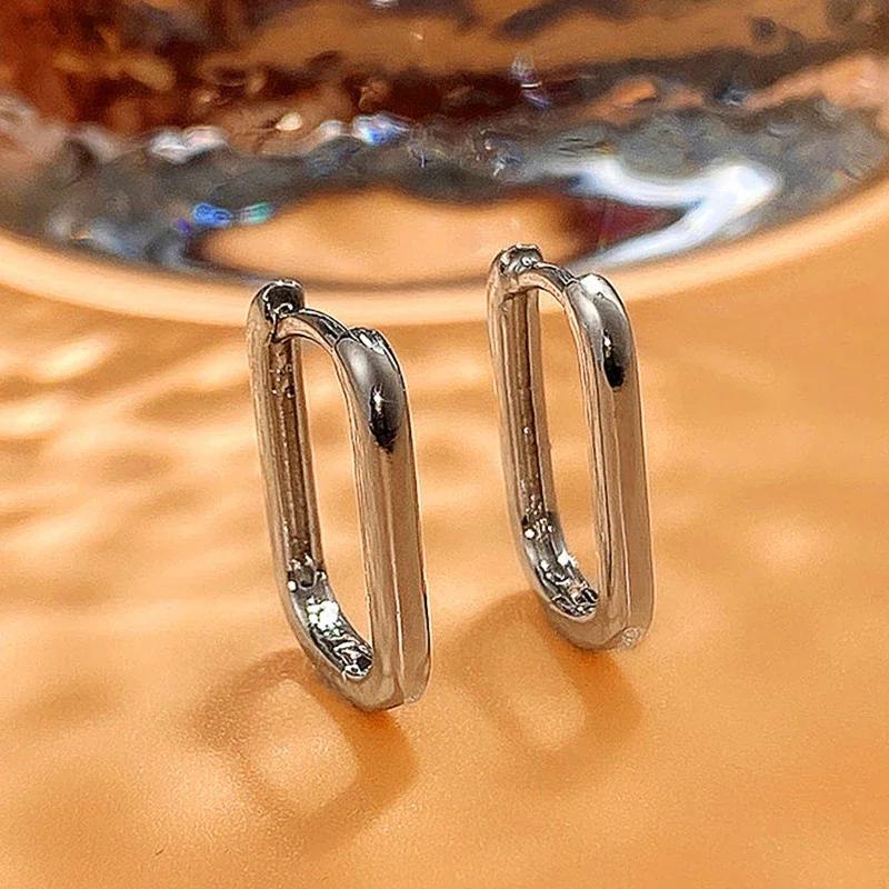 Fashionable Small Fresh Earrings Ins Style Personalized Mosonite Sparkling Light Luxury Jewelry Headpiece For Women