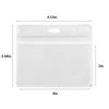 5Pcs Card Cover Holder Clear 4x3 Inches ID Card Waterproof PVC Sleeve for Teacher Student Worker