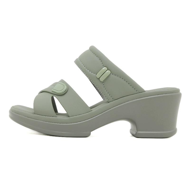 Sommerschuhe Damen Absatzsandalen Weich Lässig Quadratischer Absatz 6cm Elegante Damensandalen Bequem Übergröße 41