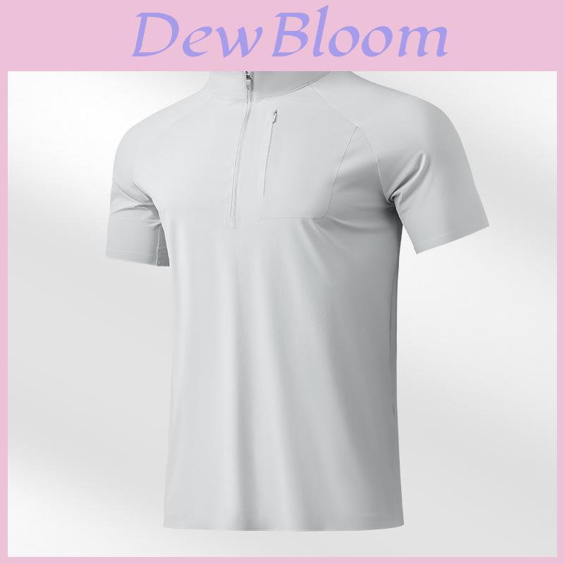 Polo Shirt Men Women Ice Silk Summer Breathable Sport Tshirt For Running And Cycling