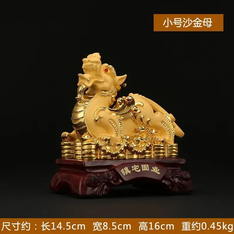 Lucky Pixiu Ornaments Living Room Home Craft Statues Sculptures Gift
