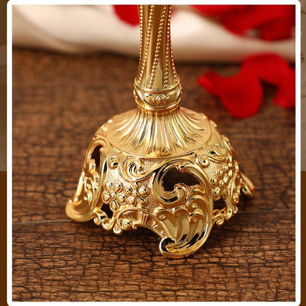 Retro Retro Candlestick European Style Metal Candle Stand Wedding Candlestick  Anniversary