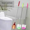 Long-Handled Multifunctional Toilet Brush with Hard Bristles for Comprehensive Cleaning