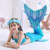 Ghnatygren summer new girls mermaid swimsuit bikini for outdoor beach