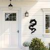 Oriental Dragon Metal Wall Art Home Decor Garden Balcony Housewarming Holiday Gift