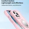 For iPhone 16 Pro Case Compatble with MagSafe Kickstand TPU+PC Phone Cover Built-In Mirror