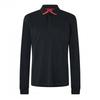 Hugo Mens Plain Long-Sleeved Polo Shirt