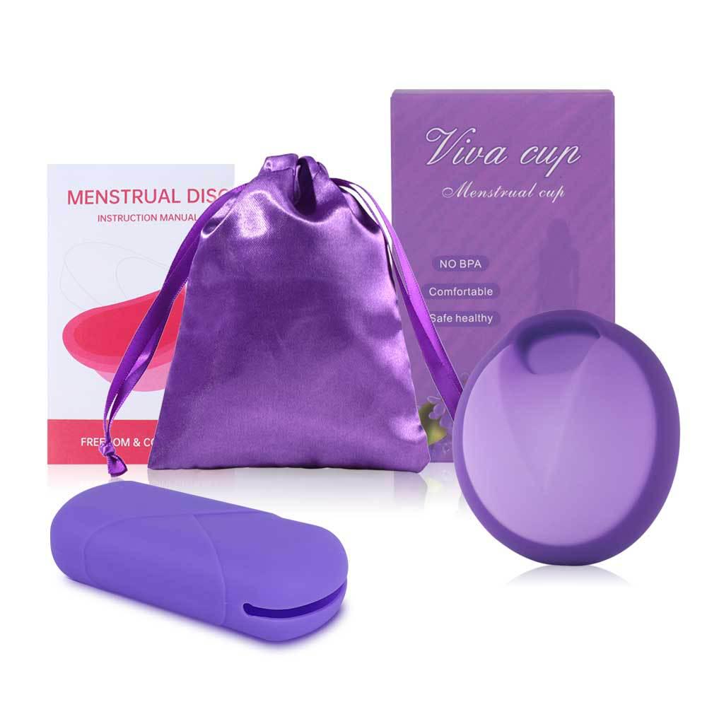 Silicone Menstrual Cup & Disc: Reusable Period Alternative to Pads & Tampons