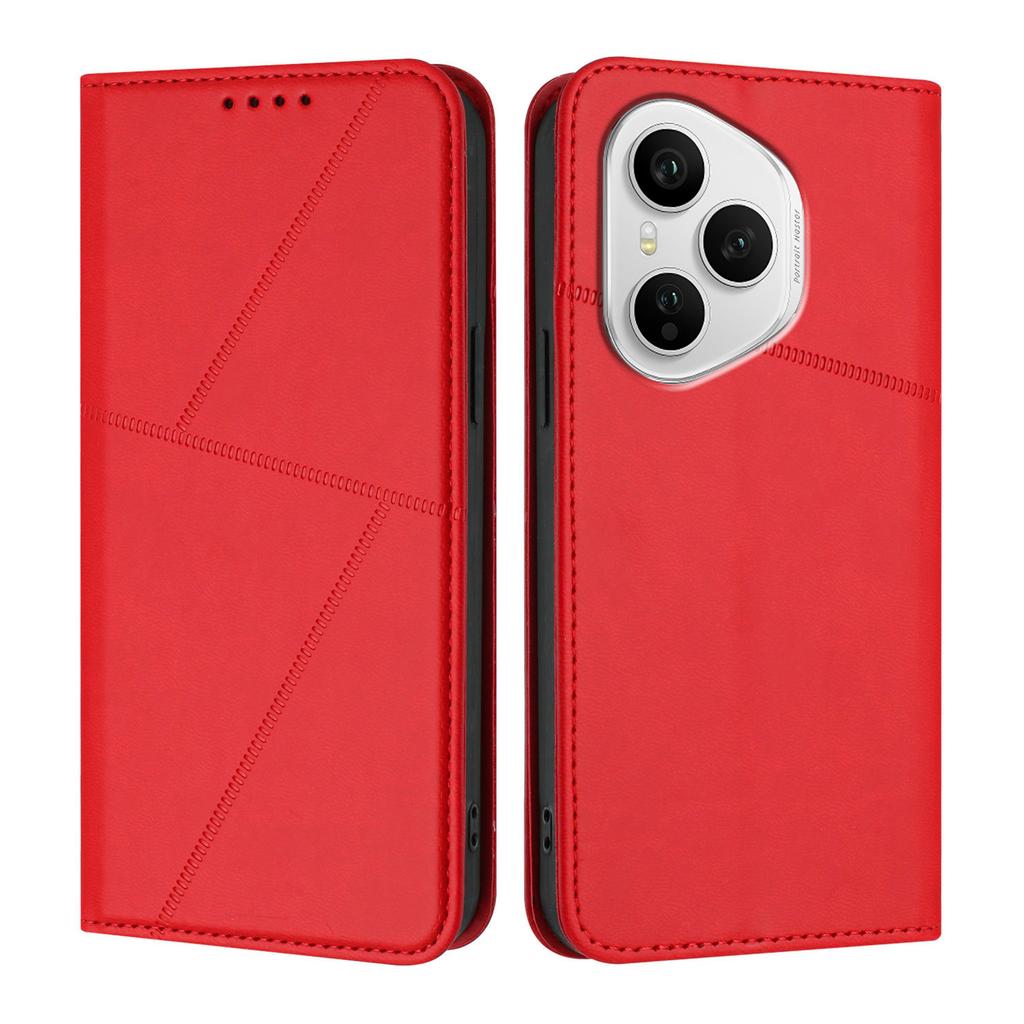 For Honor 400 Pro 5G (Global) Wallet Case Magnetic Closure Leather Flip Phone Cover with Stand