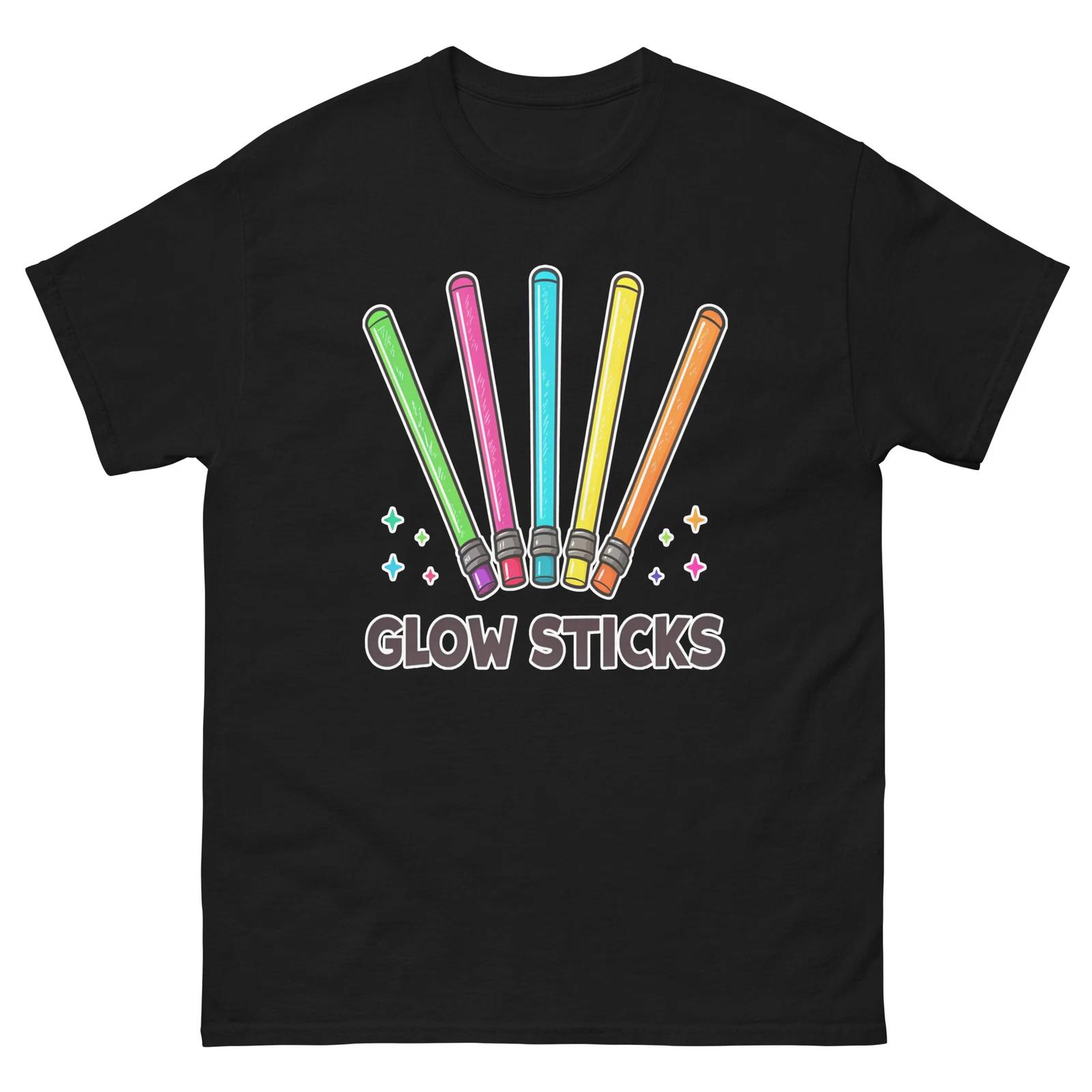 Glow Sticks Carnival Carnival Fair Amusement Park T-Shirt M