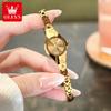 OLEVS Luxury Fashion Women's Watches Rose Tungsten Steel Elegant Brand Quartz Watch for Lady Beautiful Trend Original Wristwatch