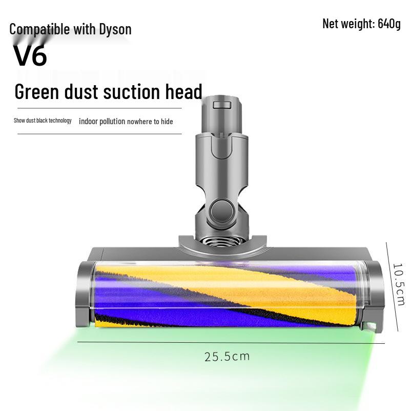 Kompatible Dyson Staubsauger Elektrische Bodendüse & Weichwalze für V7/V8/V10/V11 Modelle
