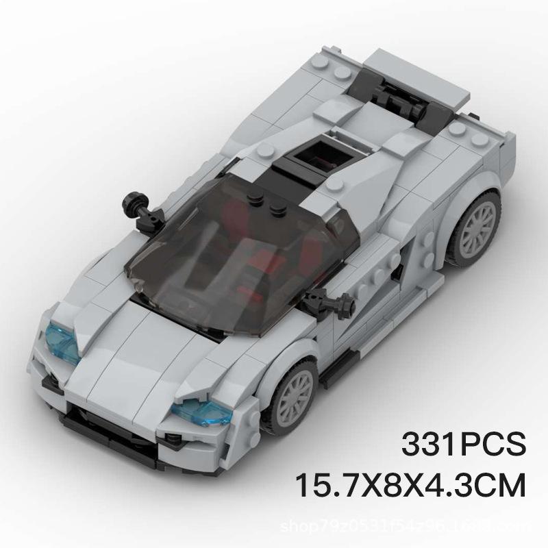 M Building Block Compatible 121112 Koenigsegg Cc850 Speed Series 8 Grid Car Building Block Sports Car